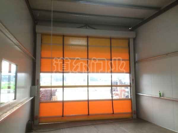 DEM-D1000型铝质堆积门